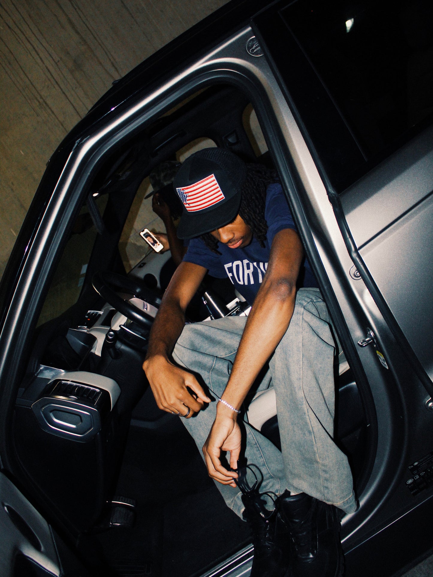 US HAT BLACK
