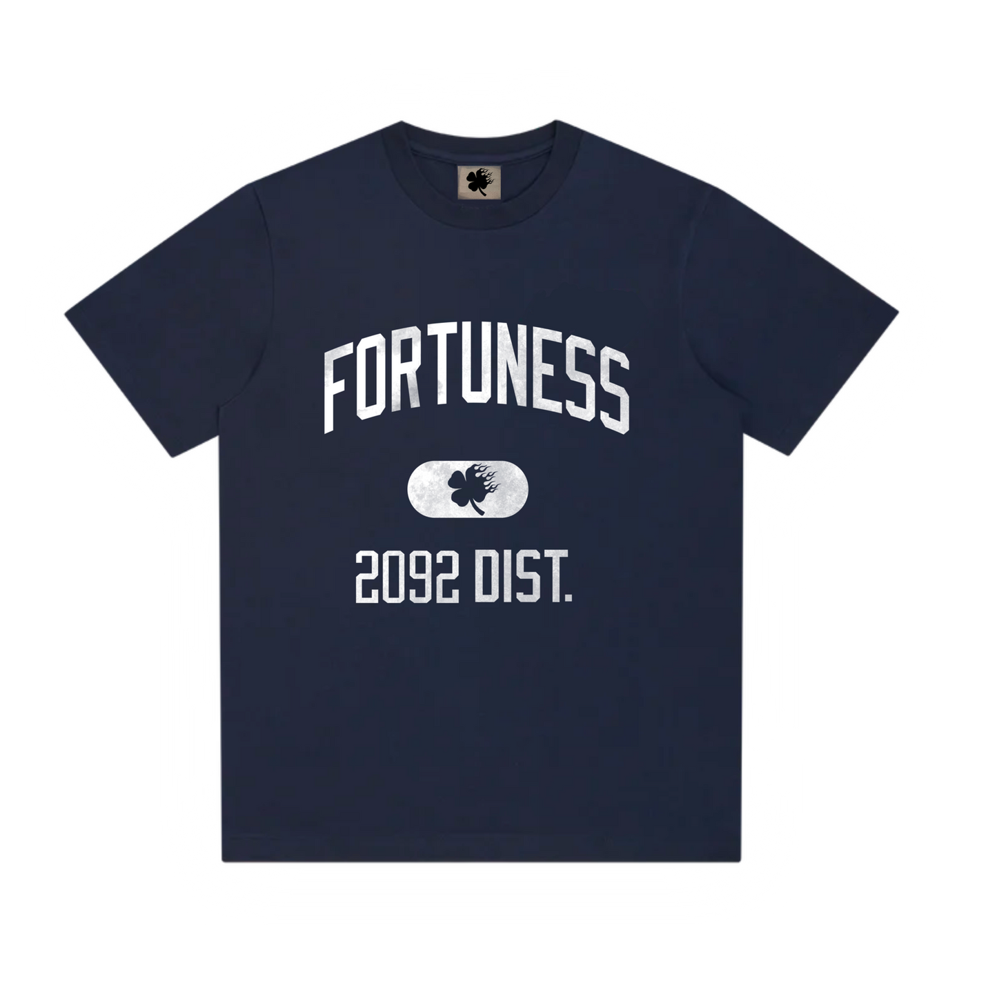 COLLEGE TEE NAVY BLUE