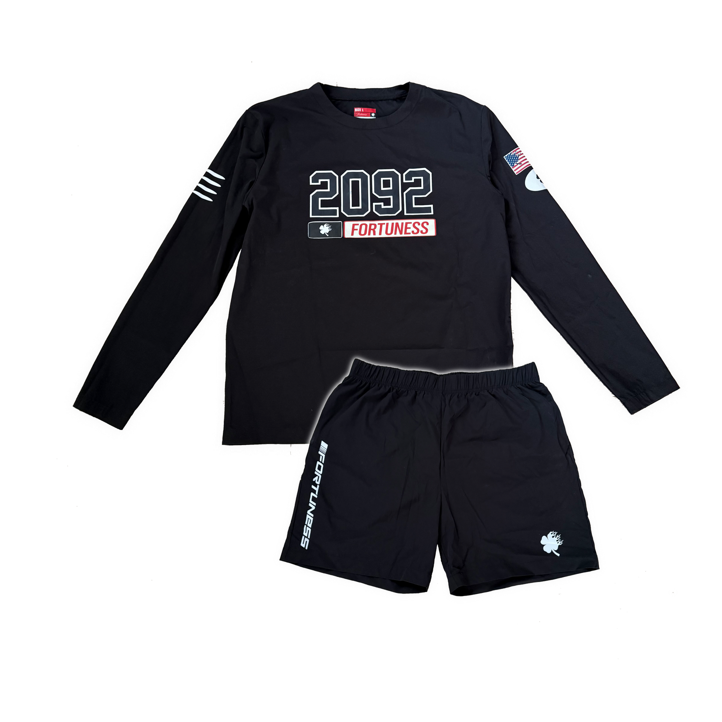 US RUNNING SET BLACK